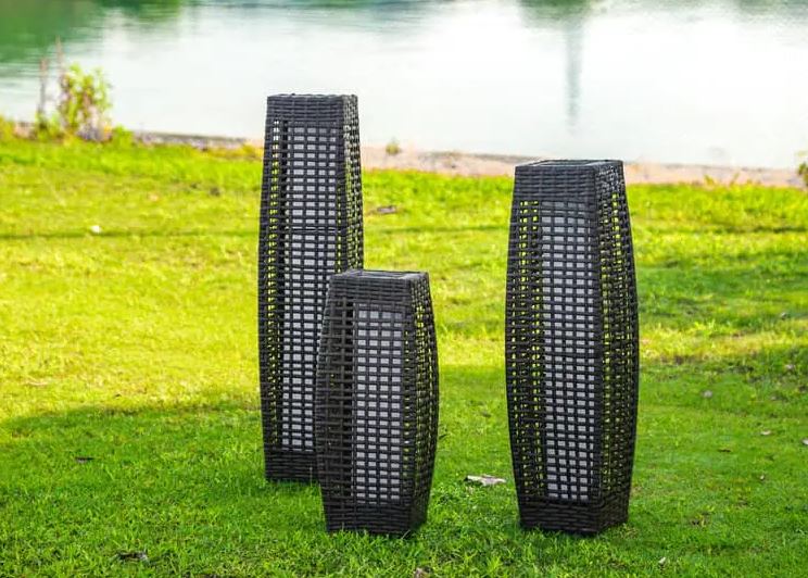 Was sind die Merkmale von Solar Rattan Light?